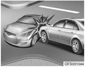 • Front air bags may not inflate in side impact collisions, because occupants
