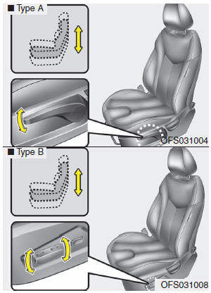 Seat cushion height