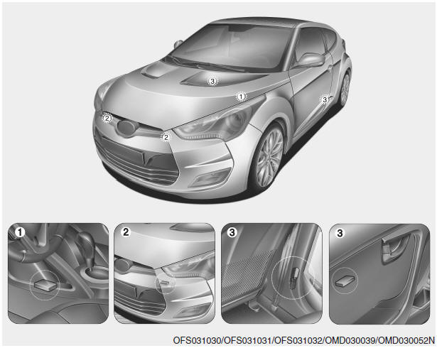 Air bag collision sensors