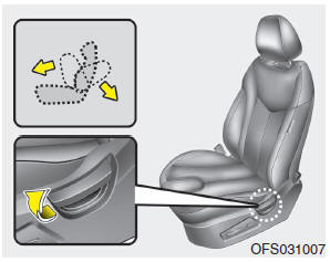 Adjusting the seatback recliner