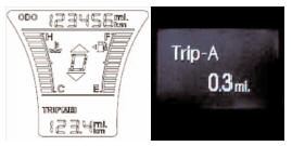 Tripmeter (mi. or km)