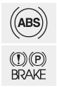 If these two warning lights illuminate at the same time while driving, your vehicle