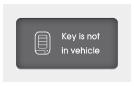 If the smart key is not in the vehicle and if any door is opened or closed with