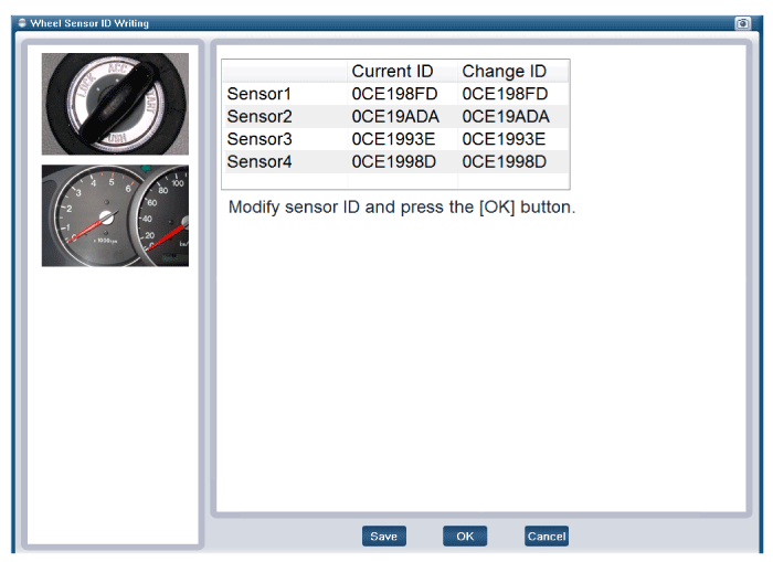 Diagnosis procedure by using diagnostic device